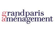 Un visuel du logo de l'entreprise Grand Paris aménagement